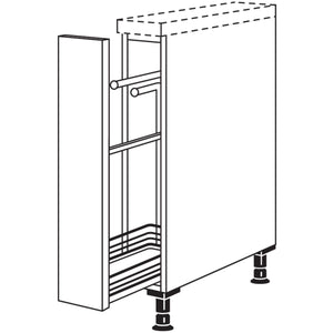 Nobilia XL-Auszugschrank UAHT15-X 37128