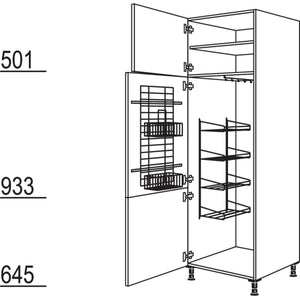 Nobilia XL-Besen-- Geraeteschrank HB40-1X 30228