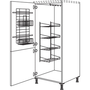 Nobilia XL-Besen-- Geraeteschrank HB60-X 31517