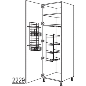 nobilia XL-Besen-- Geraeteschrank HBF50-3X 55236
