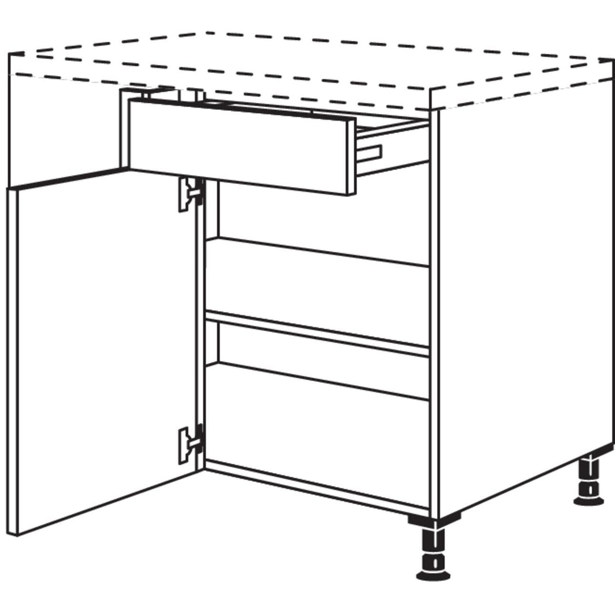 Nobilia XL-Eckschrank UE90-40-X 37084
