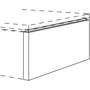 Nobilia XL-Frontwange fuer Raumplanungen NUWFR4350-106 57964