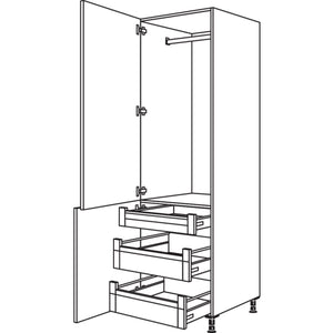Nobilia XL-Garderobenschrank HDWGIA40-3X 53280