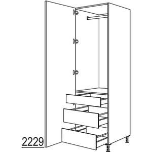 nobilia XL-Garderobenschrank HWGIAF60-3X 53275