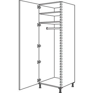nobilia XL-Garderobenschrank NHSWGF40-1X 34926