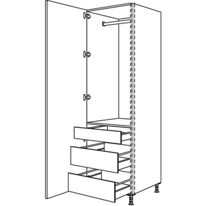 nobilia XL-Garderobenschrank NHSWGIAF60-3X 56960