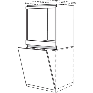 nobilia XL appliance conversion oven / dishwasher NGOGSP60-X 60 cm - Natura | 157