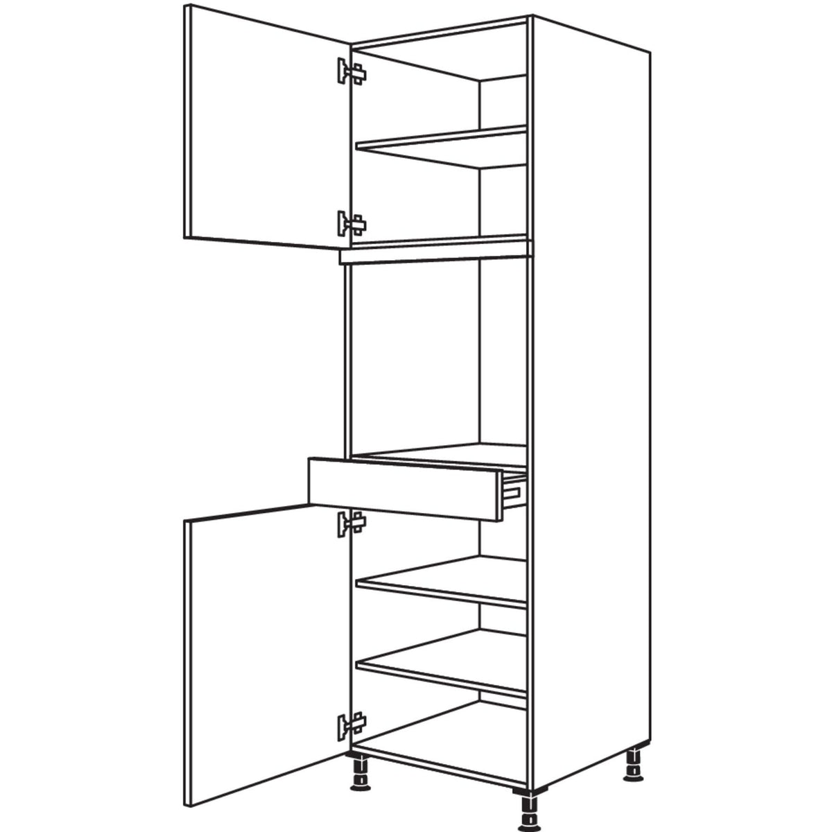 Nobilia XL-Geraete-Umbau Backofen GDOS-3X 52707