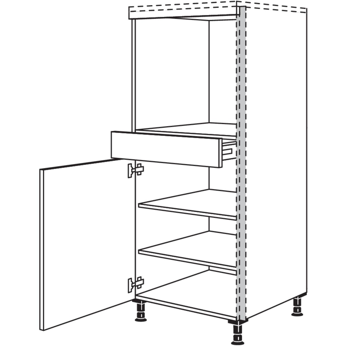 Nobilia XL-Geraete-Umbau Backofen NGSOS-X 67410
