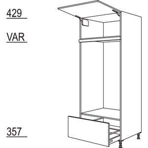 Nobilia XL-Geraete-Umbau Doppel-Backofen GAODA76-2X 41810