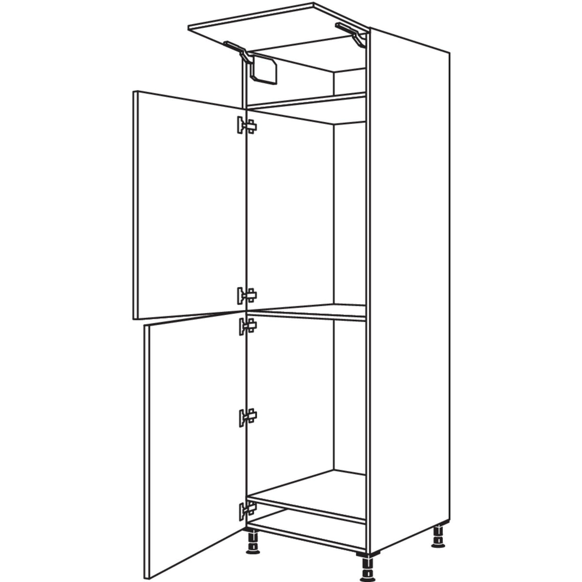 Nobilia XL-Geraete-Umbau Kuehl- und Gefrierautomat G88-88-3X 53834