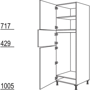 Nobilia XL-Geraete-Umbau Kuehl-Gefrierautomat G123G-2X 42863