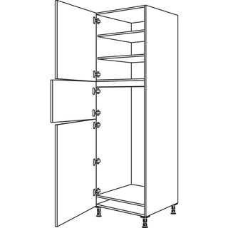 nobilia Mueble envolvente XL para frigorífico-congelador G123G-3X 60 cm - Look | 099