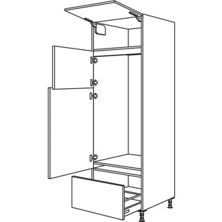 nobilia XL-Geräte-Umbau Kühl-Gefrierautomat G123GA-1X 60 cm - Look | 099