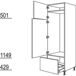 Nobilia XL-Geraete-Umbau Kuehl-Gefrierautomat GD145A-1X 30871