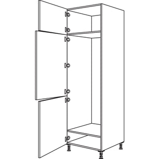 nobilia XL-conversión de electrodomésticos refrigerador-congelador automático GD158-3X 60 cm - Look | 099