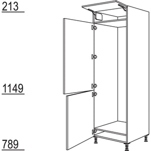 Nobilia XL-Geraete-Umbau Kuehl-Gefrierautomat GD178-2X 41873