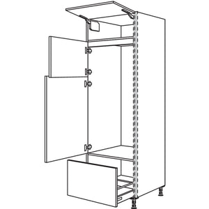 Nobilia XL-Geraete-Umbau Kuehl-Gefrierautomat NGS123GA-1X 31987