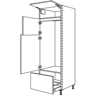 nobilia XL-Geräte-Umbau Kühl-Gefrierautomat NGS123GA-1X 60 cm - Natura | 157