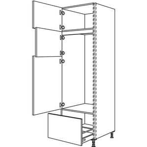 Nobilia XL-Geraete-Umbau Kuehl-Gefrierautomat NGS123GA-3X 56987