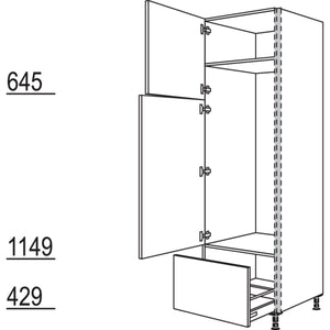 Nobilia XL-Geraete-Umbau Kuehl-Gefrierautomat NGS145A-3X 56991