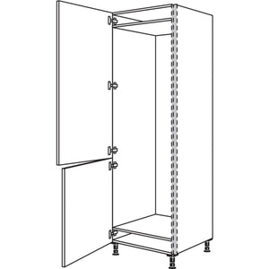 Nobilia XL-Geraete-Umbau Kuehl-Gefrierautomat NGS194-2X 45995