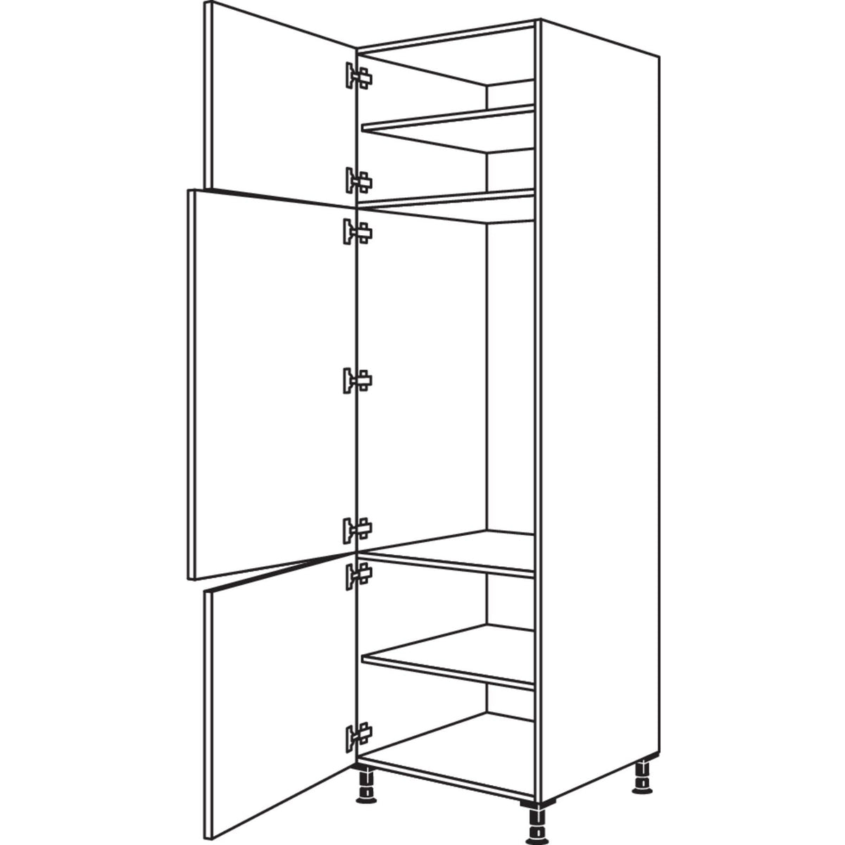 Nobilia XL-Geraete-Umbau Kuehlautomat G103-3X 53840