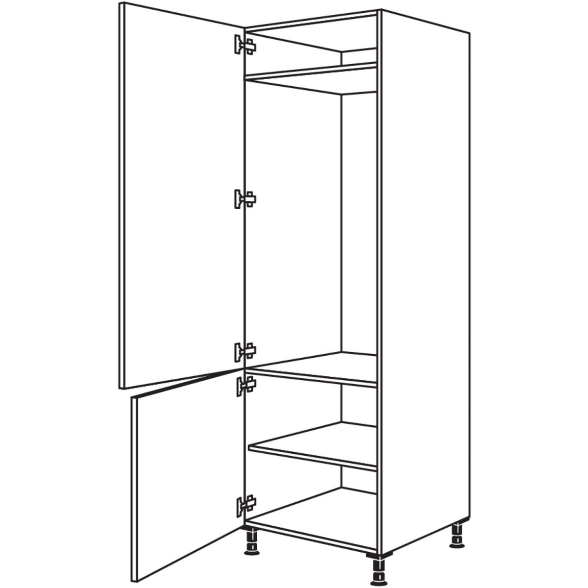 Nobilia XL-Geraete-Umbau Kuehlautomat G123-1X 30850