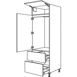 Nobilia XL-Geraete-Umbau Kuehlautomat G1232A-3X 53852
