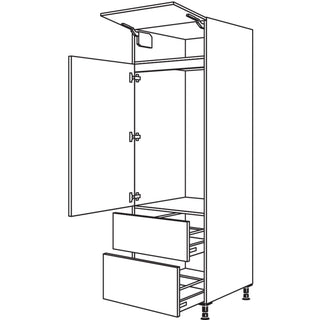 nobilia XL-apparaat-ombouw koelautomaat G1232A-3X 60 cm - Look | 099