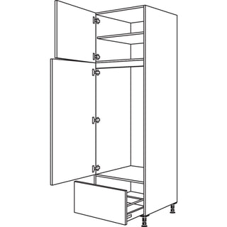 nobilia XL-apparaten-ombouw koelautomaat G123A-3X 60 cm - Look | 099