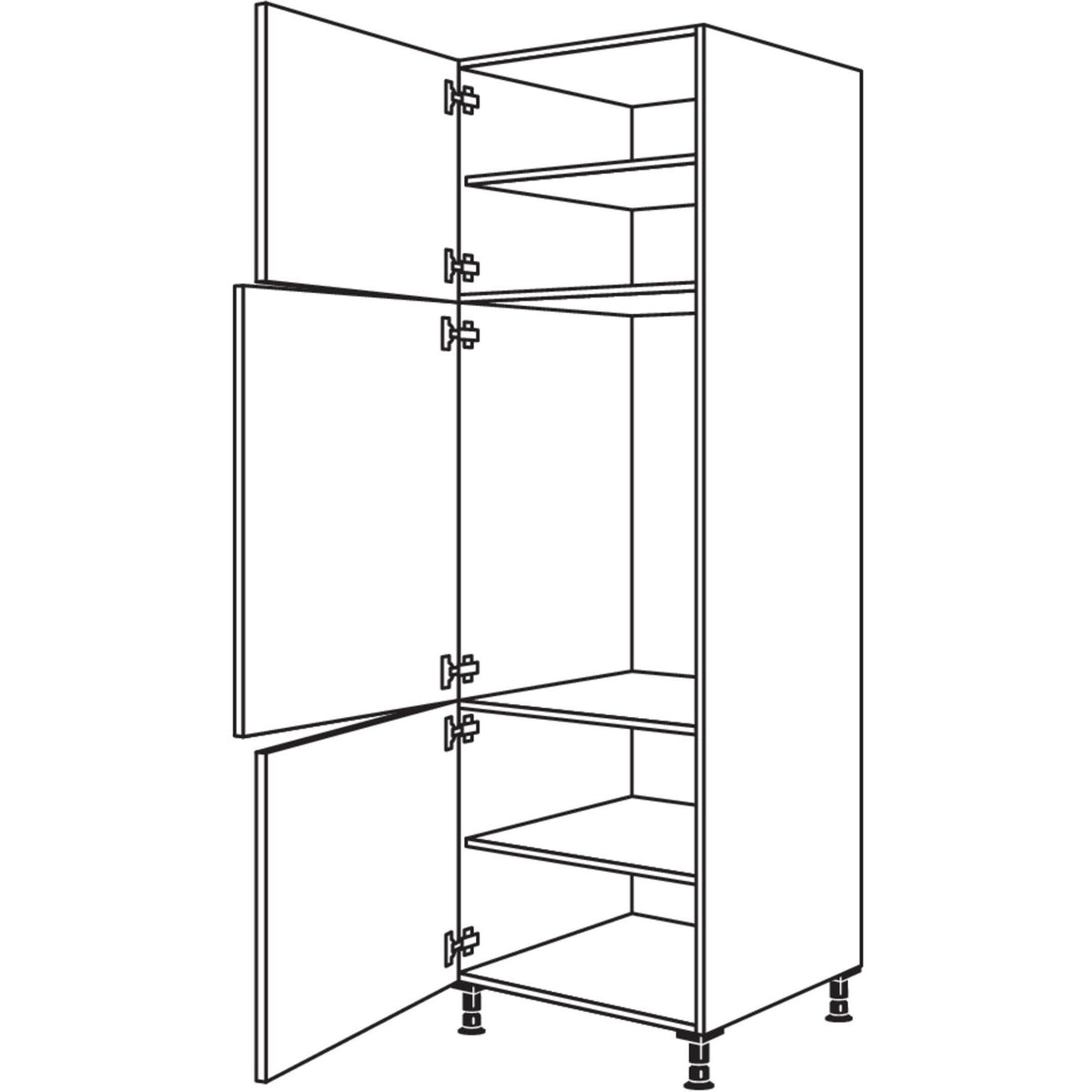 Nobilia XL-Geraete-Umbau Kuehlautomat G88-2X 40820