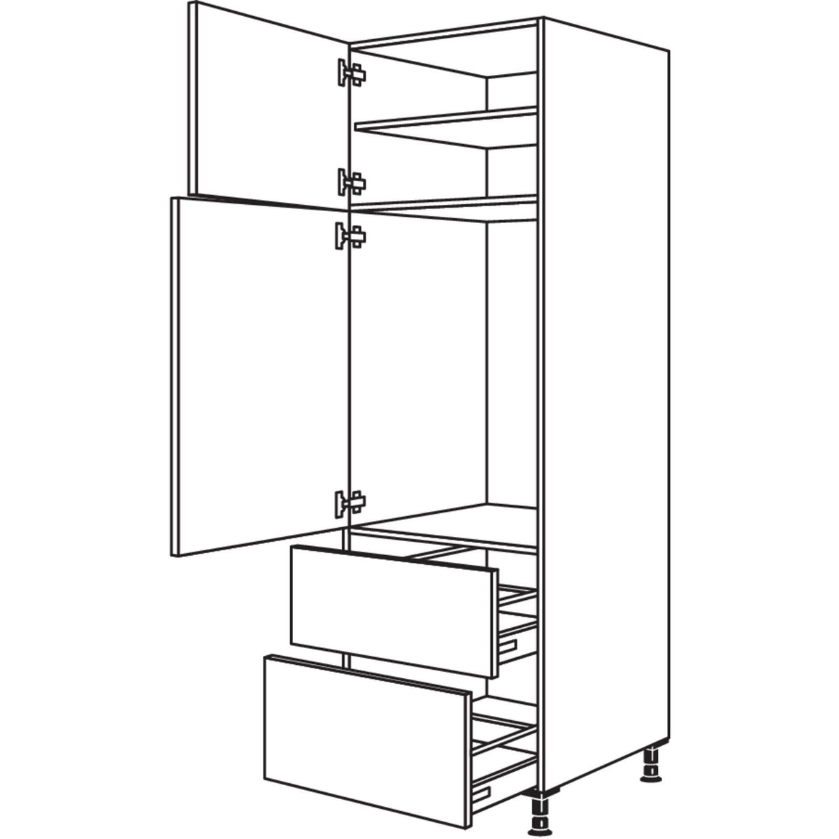Nobilia XL-Geraete-Umbau Kuehlautomat G88A-1X 30824