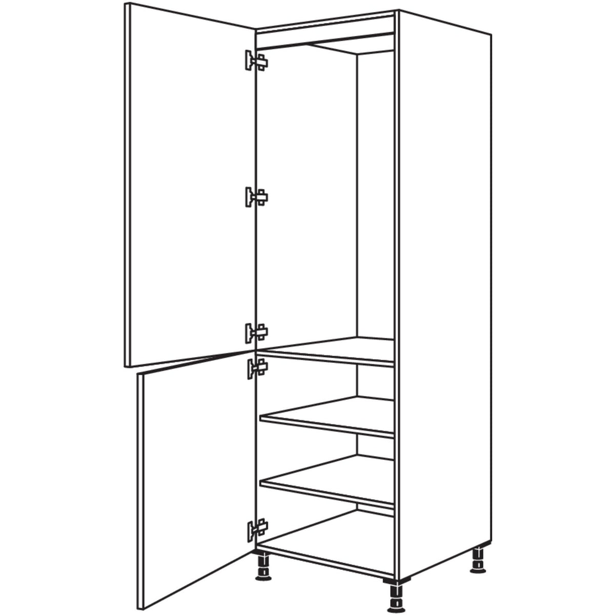Nobilia XL-Geraete-Umbau Kuehlautomat GD123-1X 30851