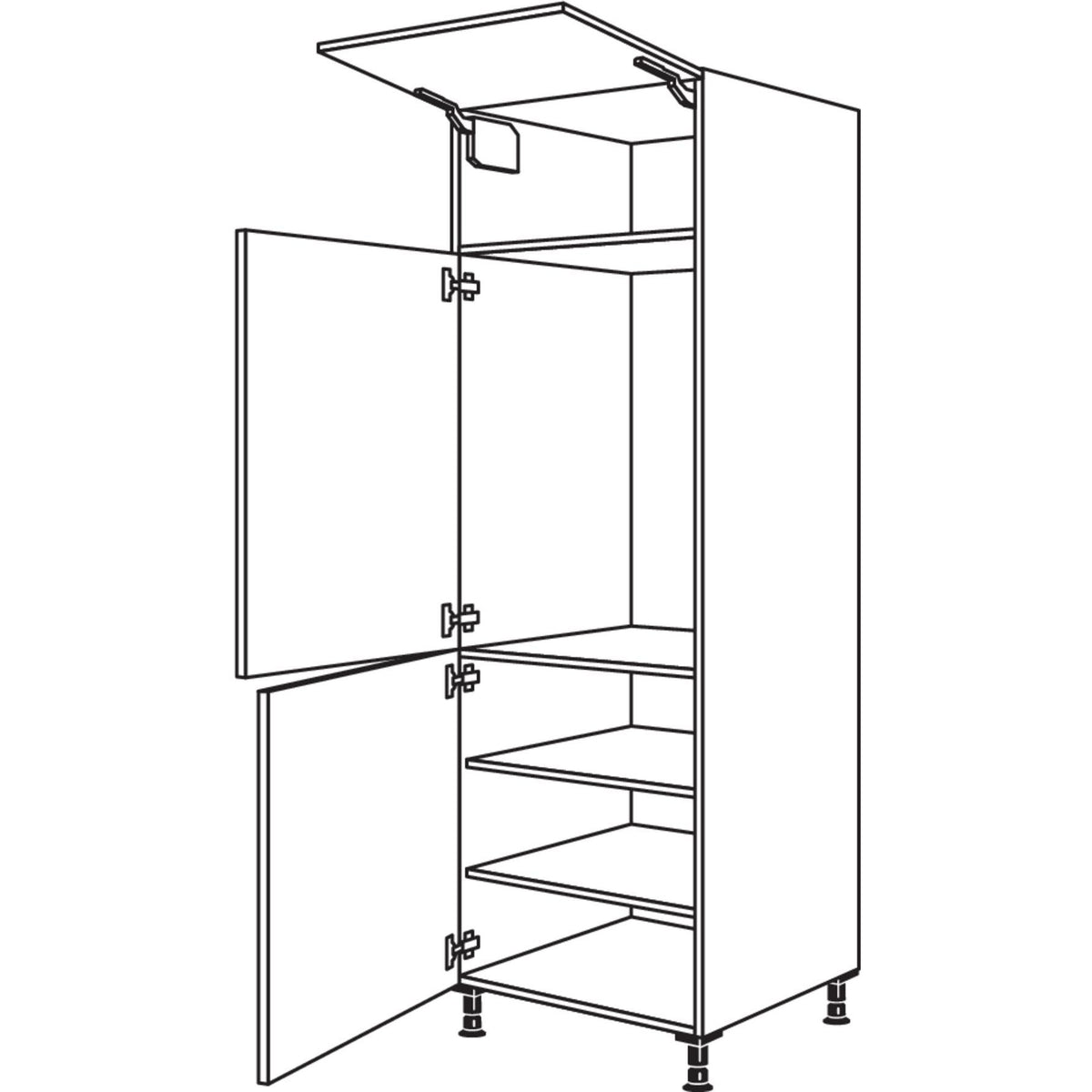 Nobilia XL-Geraete-Umbau Kuehlautomat GD88-1X 30822