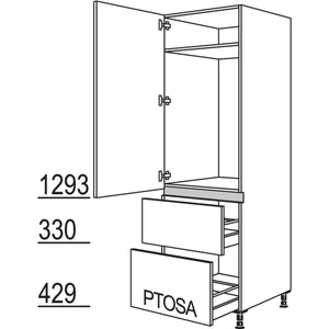 nobilia XL-Geraete-Umbau Kuehlautomat LG1032A-1X 33352