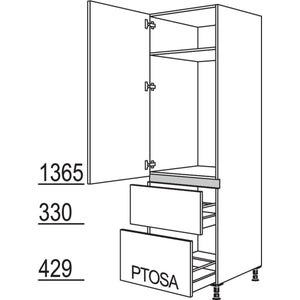 nobilia XL-Geraete-Umbau Kuehlautomat LG1032A-2X 42352