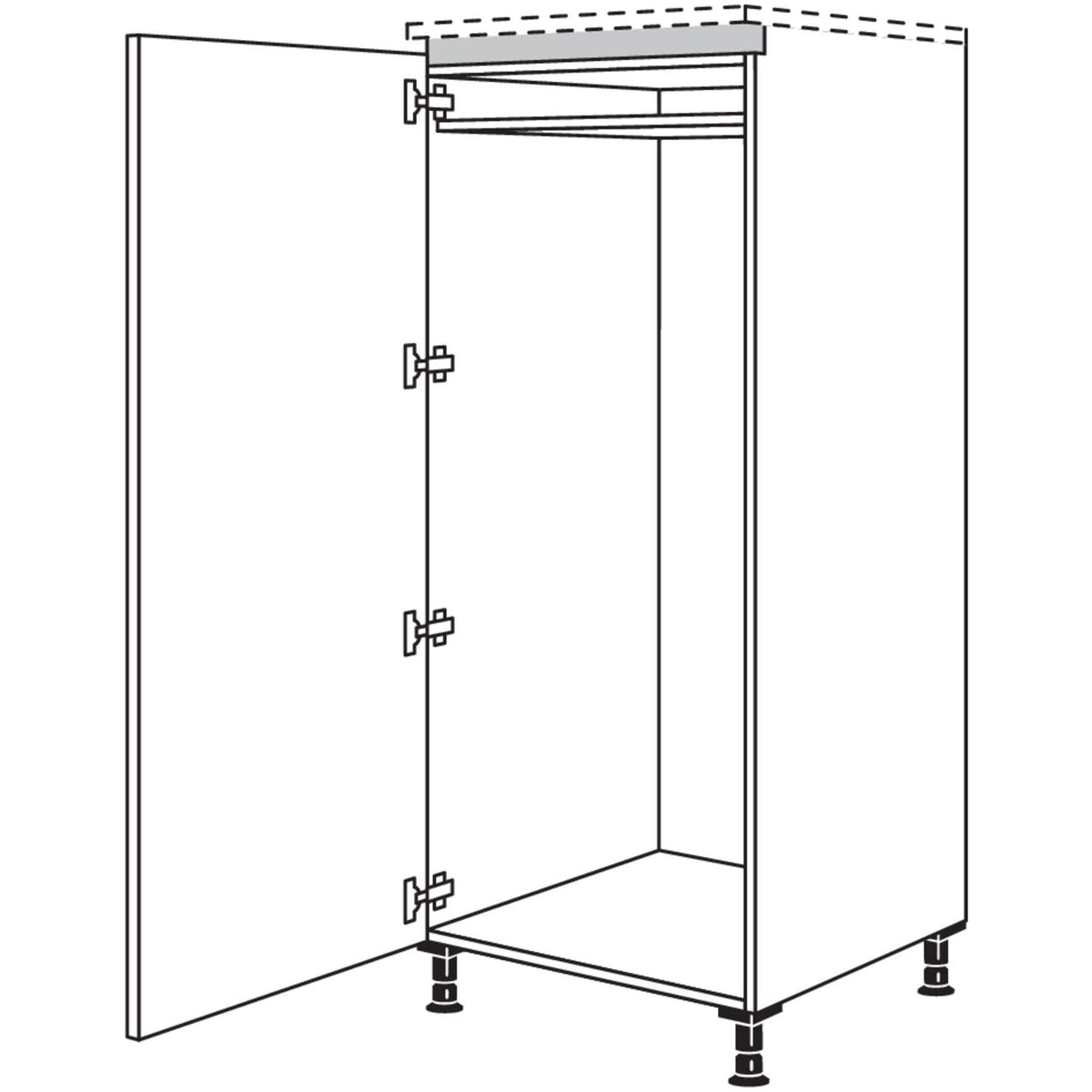 Nobilia XL-Geraete-Umbau Kuehlautomat NG140-X 53466