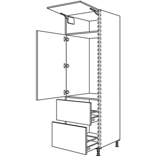 nobilia armario para frigorífico XL NGS1032A-3X 60 cm - Riva | 371