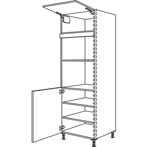 Nobilia XL-Geraete-Umbau fuer Mikrowelle und Dampfgarer - Kompaktgeraet NGSMDK-1X 34936