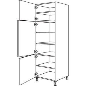 Nobilia XL-Geschirr-- Vorratsschrank H50-1X 31211