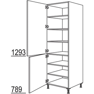 nobilia XL-Geschirr-- Vorratsschrank HDV76-1X 30219