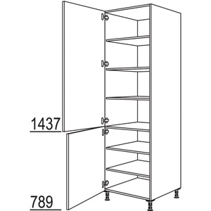nobilia XL-Geschirr-- Vorratsschrank HDV76-3X 53206