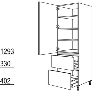 Nobilia XL-Geschirr-- Vorratsschrank NH2A30-1X 32309