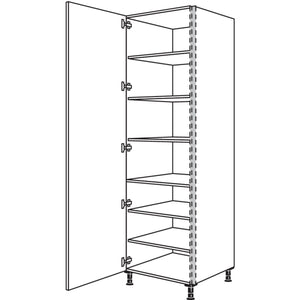 nobilia XL-Geschirr-- Vorratsschrank NHSF50-3X 56941