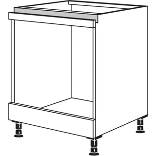nobilia XL-Herd-Umbauschrank NHU60-X 60 cm - Natura | 157