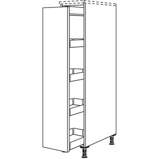 nobilia XL-Highboard Apothekerschrank HAF30-X 30 cm - Structura | 382