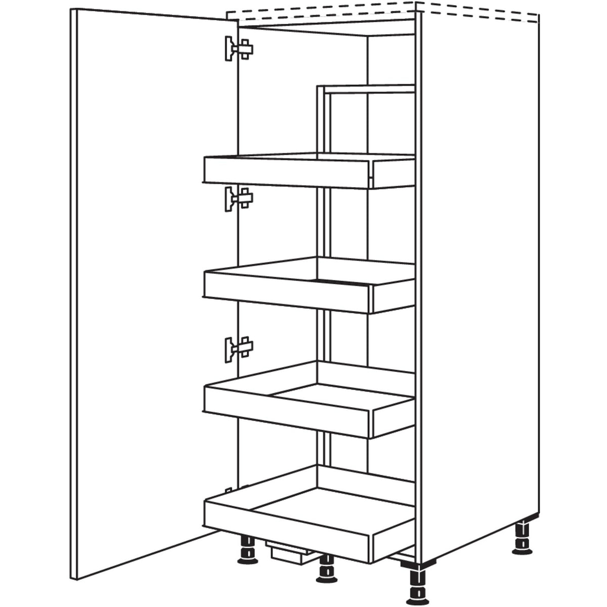 nobilia XL-Highboard Cargo HCF60-X 32517