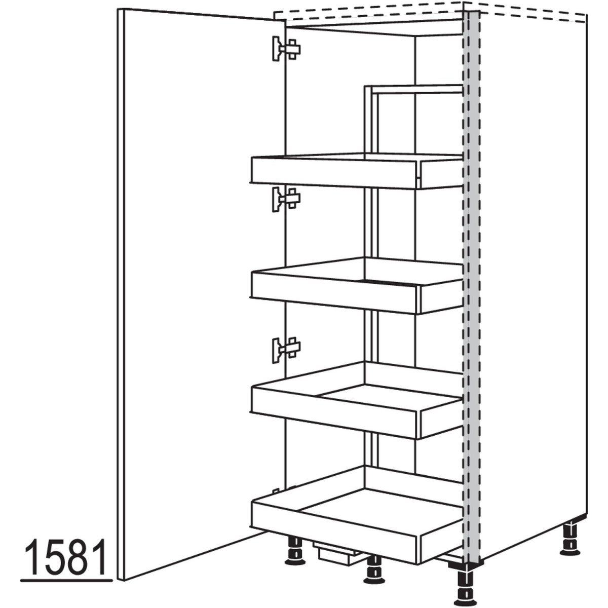 nobilia XL-Highboard Cargo NHSCF50-X 68573