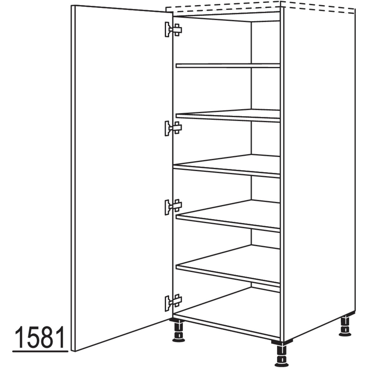 nobilia XL-Highboard HF30-X 32508